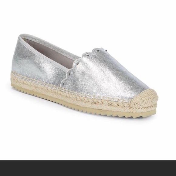 karl lagerfeld silver shoes